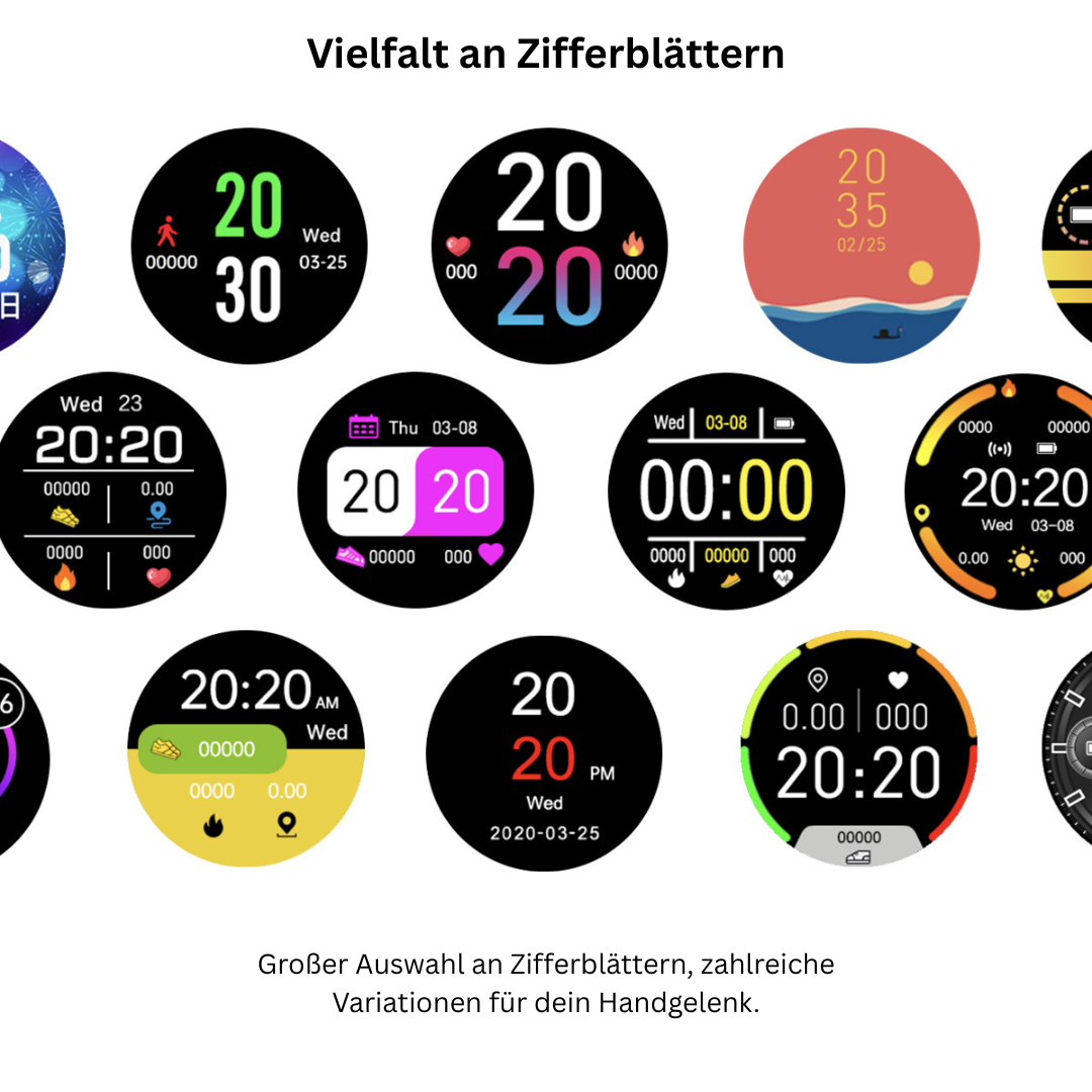 Vitalis Pulse – Fitness- & Gesundheitssmartwatch – Produktansicht 7