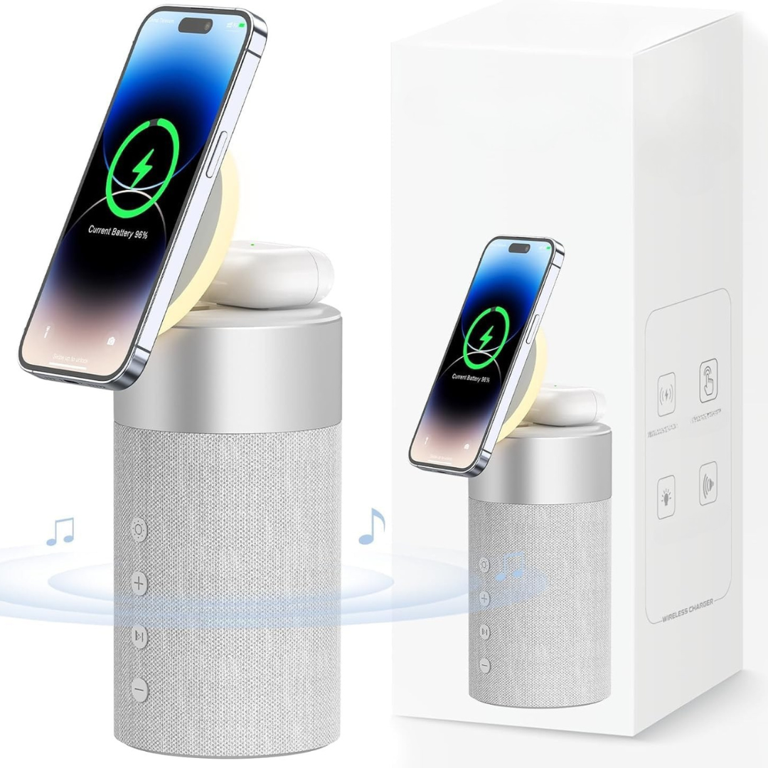BeatWave Hub – 3-in-1-Bluetooth-Lautsprecher mit Ladefunktion – Produktansicht 9