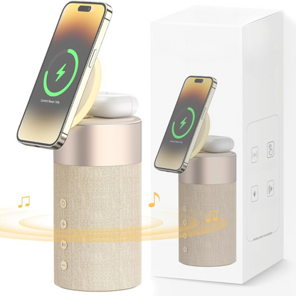 BeatWave Hub – 3-in-1-Bluetooth-Lautsprecher mit Ladefunktion – Produktansicht 8