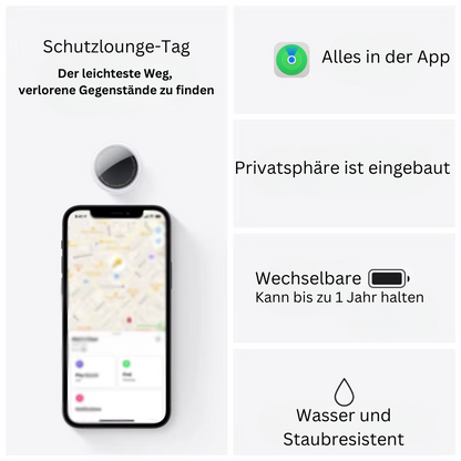 Findora Tag – Smarter Gegenstandsfinder – Produktansicht 3