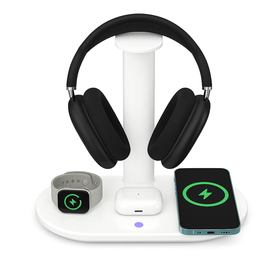 VoltHub Quad – 4-in-1-Wireless-Charger – Produktansicht 5