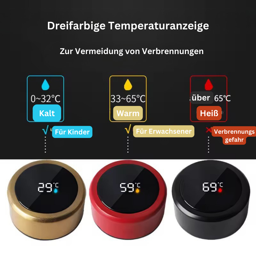 ThermoSense – Isolierflasche mit Temperaturanzeige – Produktansicht 5