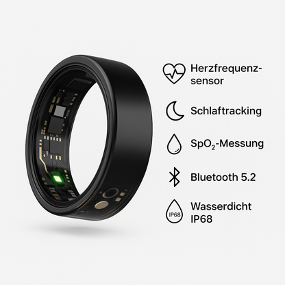 Vitalis Ring – Smart Ring für Fitness & Gesundheit – Produktansicht 4