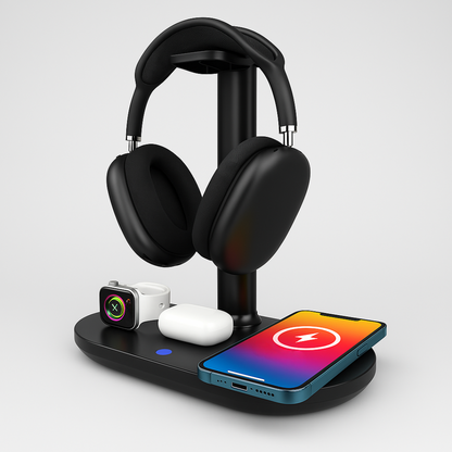VoltHub Quad – 4-in-1-Wireless-Charger – Produktansicht 4