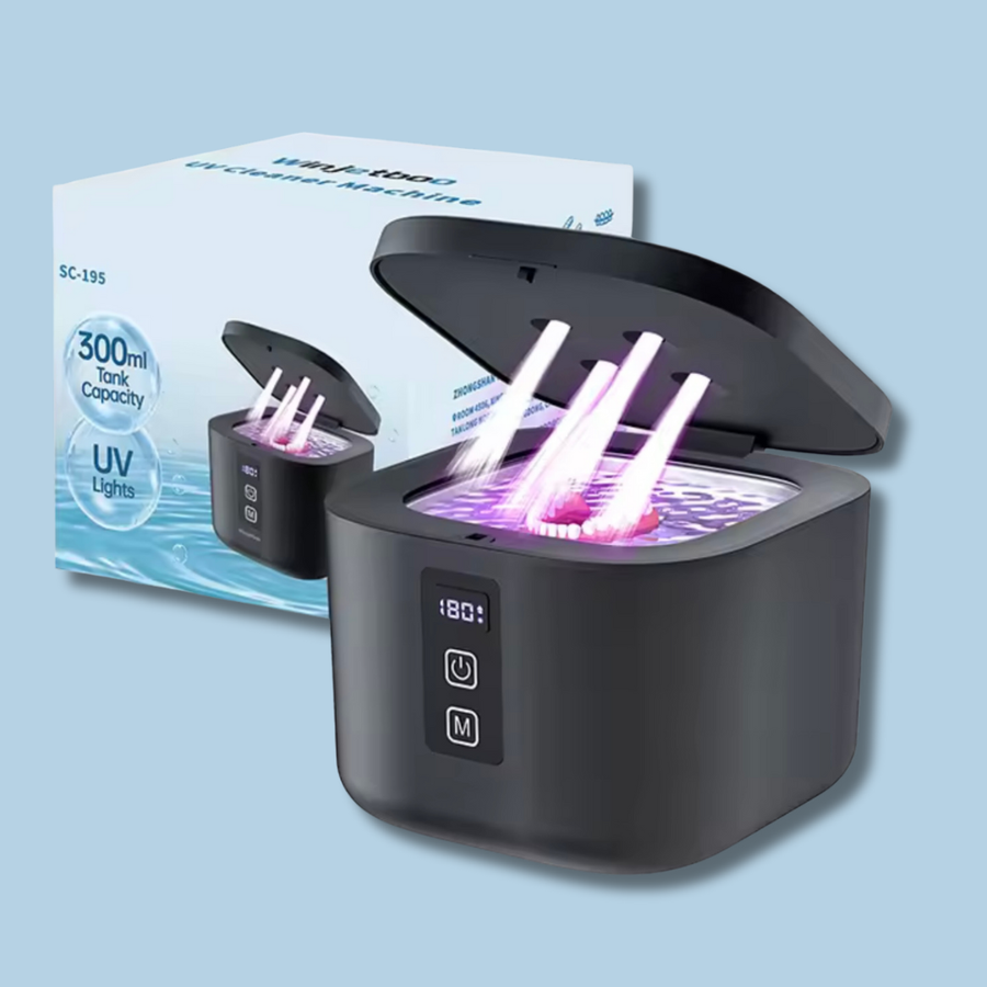 PureWave Trio – Ultraschallreiniger für Zahnschienen & Schmuck