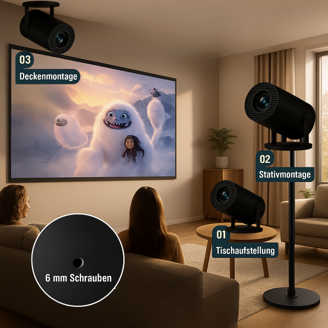 CineBeam Go – Kompakter Projektor – Produktansicht 5