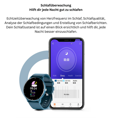 Vitalis Pulse – Fitness- & Gesundheitssmartwatch – Produktansicht 3
