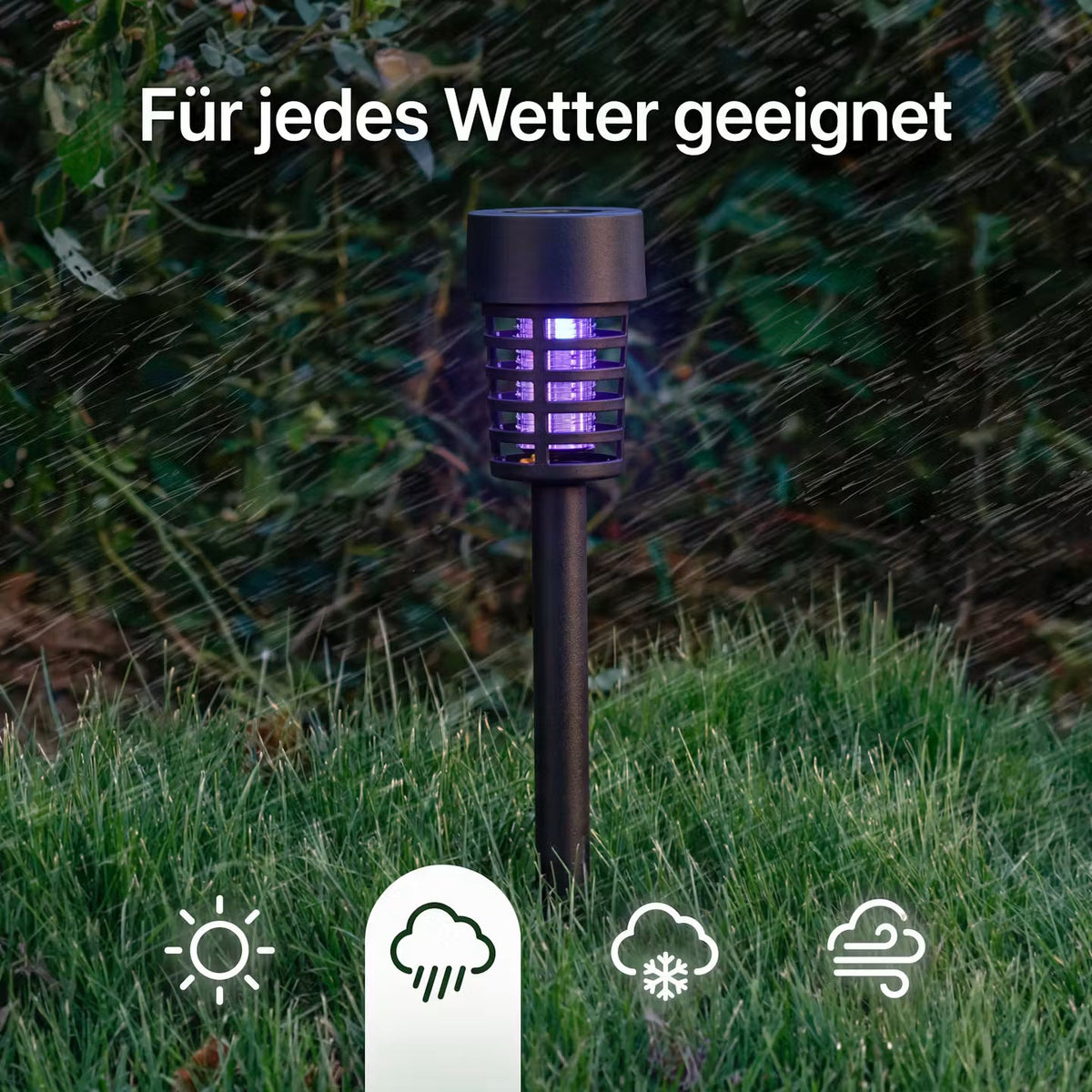 InsectGuard Solar – Solar-Mückenfalle für Garten & Terrasse – Produktansicht 2