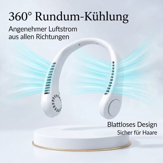 AeroFlow Neck – Kabelloser Nackenventilator – Produktansicht 1