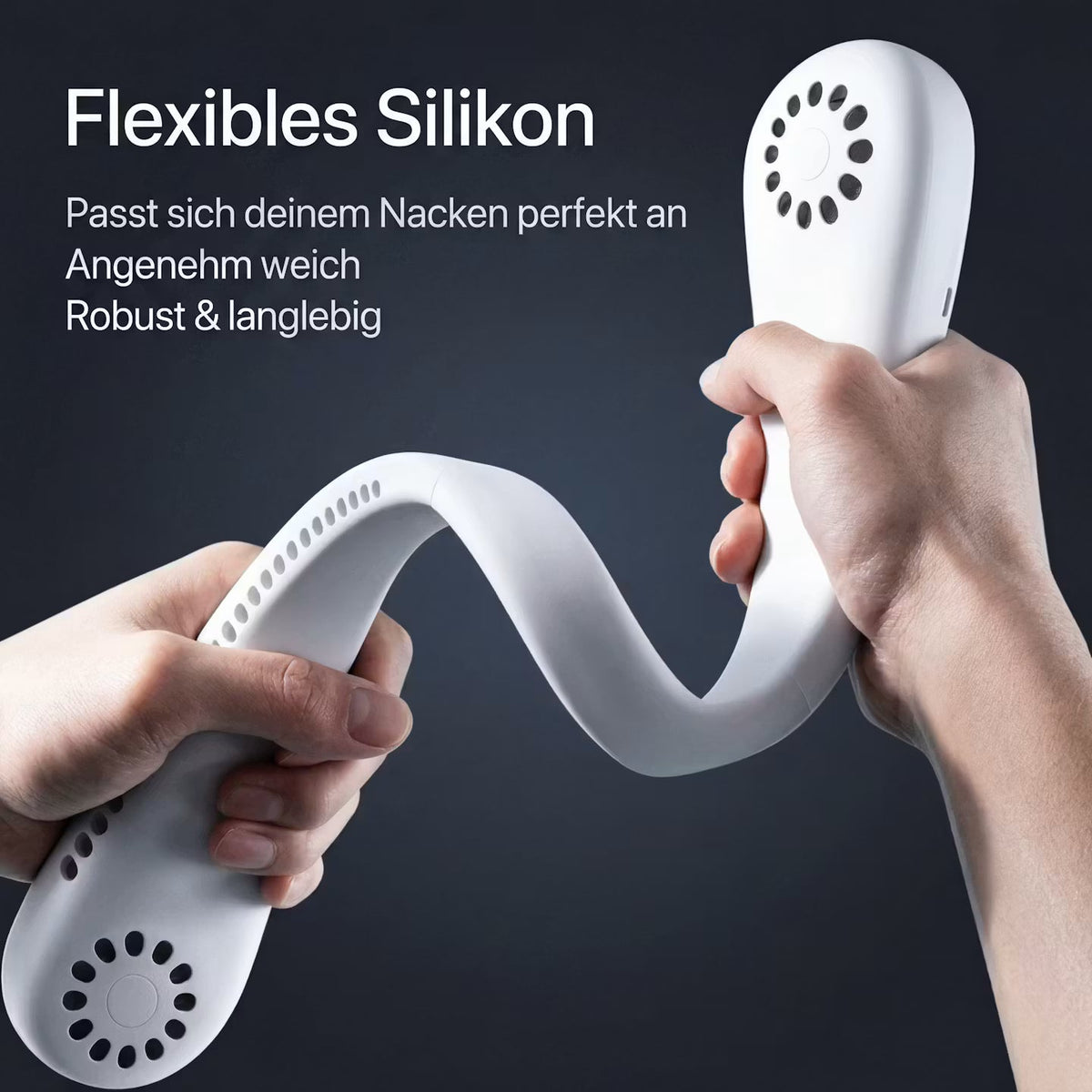 AeroFlow Neck – Kabelloser Nackenventilator – Produktansicht 4