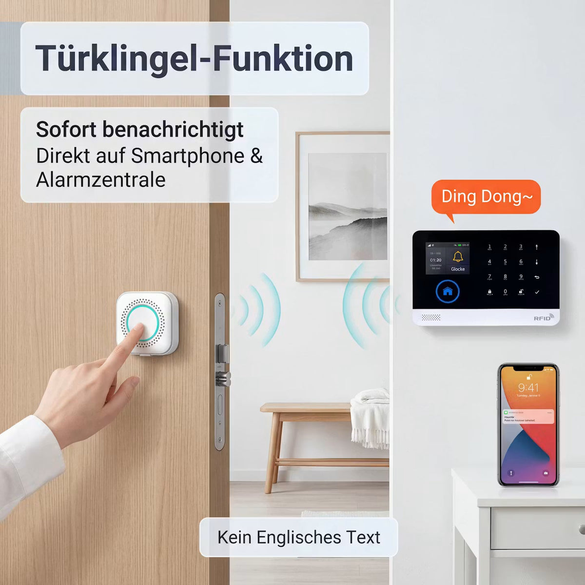 HomeSentinel Pro – Smarte Alarmanlage – Produktansicht 7