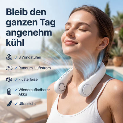 AeroFlow Neck – Kabelloser Nackenventilator – Produktansicht 2