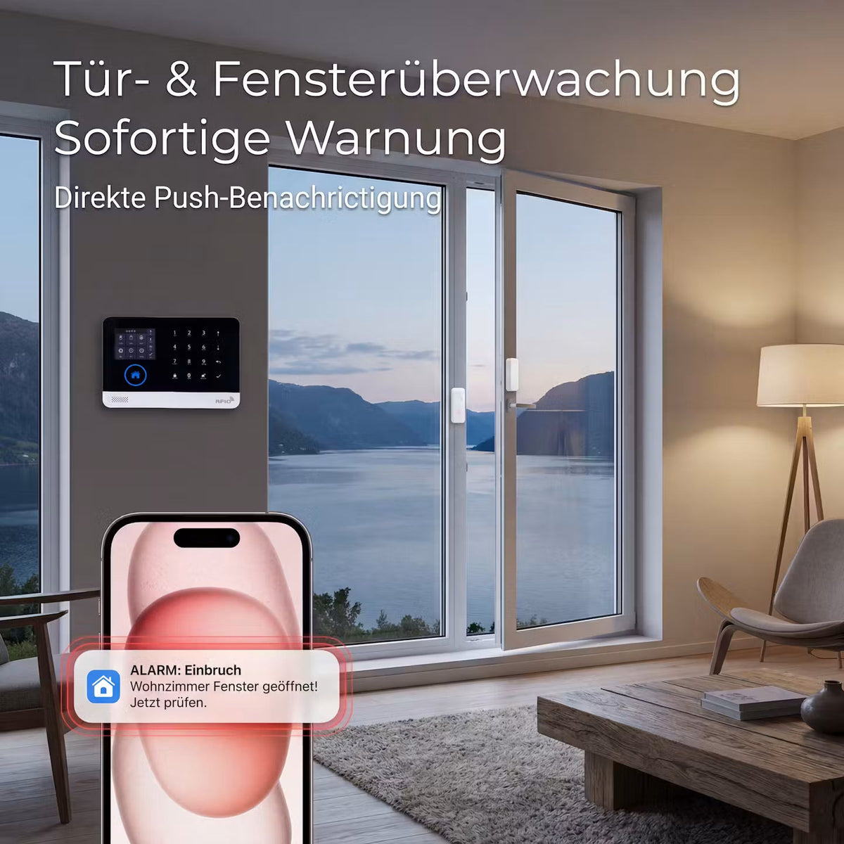 HomeSentinel Pro – Smarte Alarmanlage – Produktansicht 5