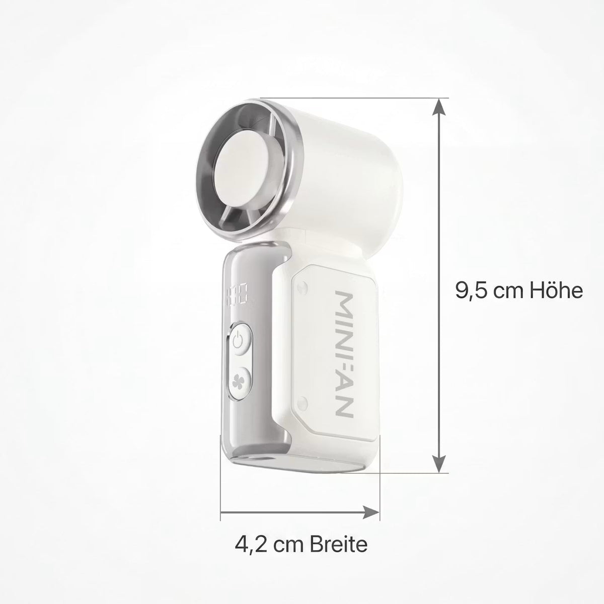 AeroFlow Ice – Handventilator mit Kühlfläche – Produktansicht 7