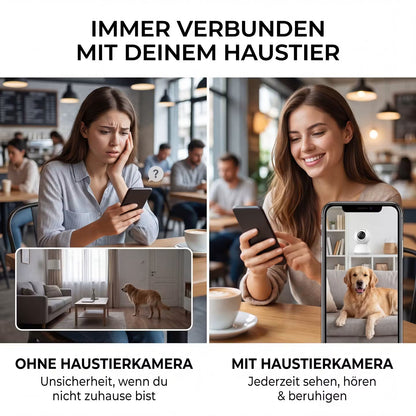 PawVision Pro – WLAN-Hundekamera mit Nachtsicht & App – Produktansicht 4