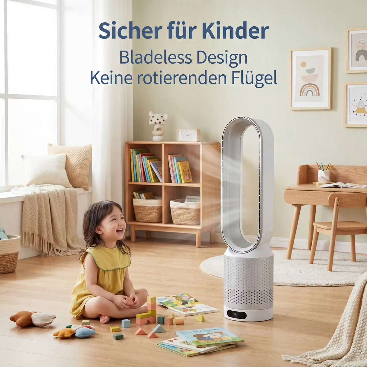 AeroFlow Climate – 2-in-1-Heiz- & Kühlturm – Produktansicht 2