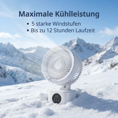 AeroFlow Smart – Tischventilator mit Display – Produktansicht 6