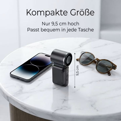 AeroFlow Ice – Handventilator mit Kühlfläche – Produktansicht 4