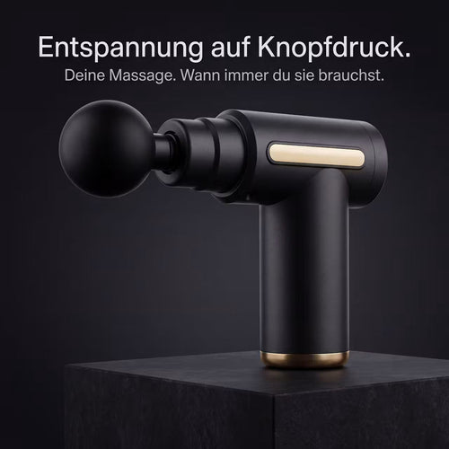 MuscleEase Pulse – Massagepistole mit 4 Aufsätzen – Produktansicht 1