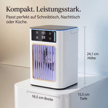 AeroFlow Mist – Kühlender Luftbefeuchter & Tischventilator – Produktansicht 4