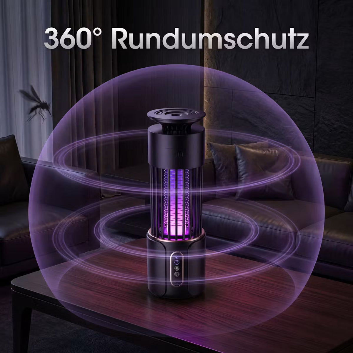 InsectGuard UV – Elektrische UV-Mückenfalle – Produktansicht 4