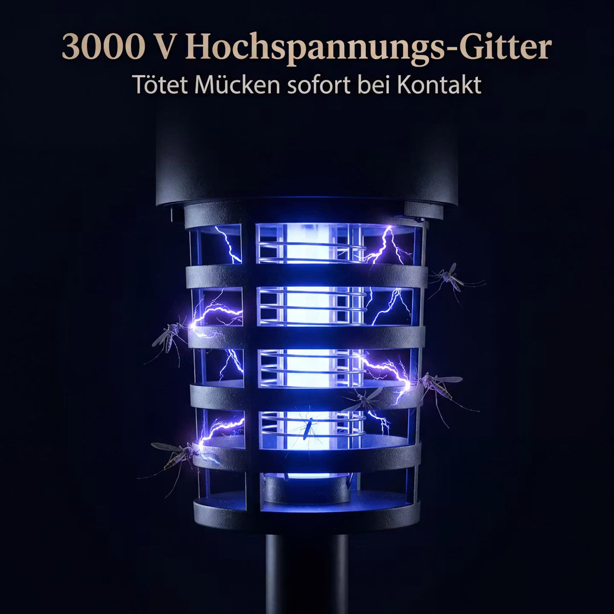 InsectGuard Solar – Solar-Mückenfalle für Garten & Terrasse – Produktansicht 10