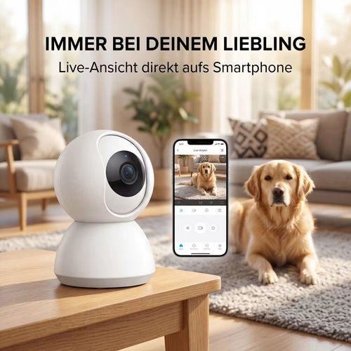 PawVision Pro – WLAN-Hundekamera mit Nachtsicht & App – Produktansicht 1