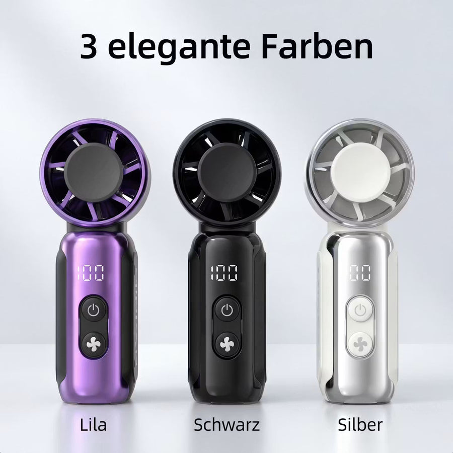 SONORIA™ AeroFlow Ice – Handventilator mit Kühlfläche