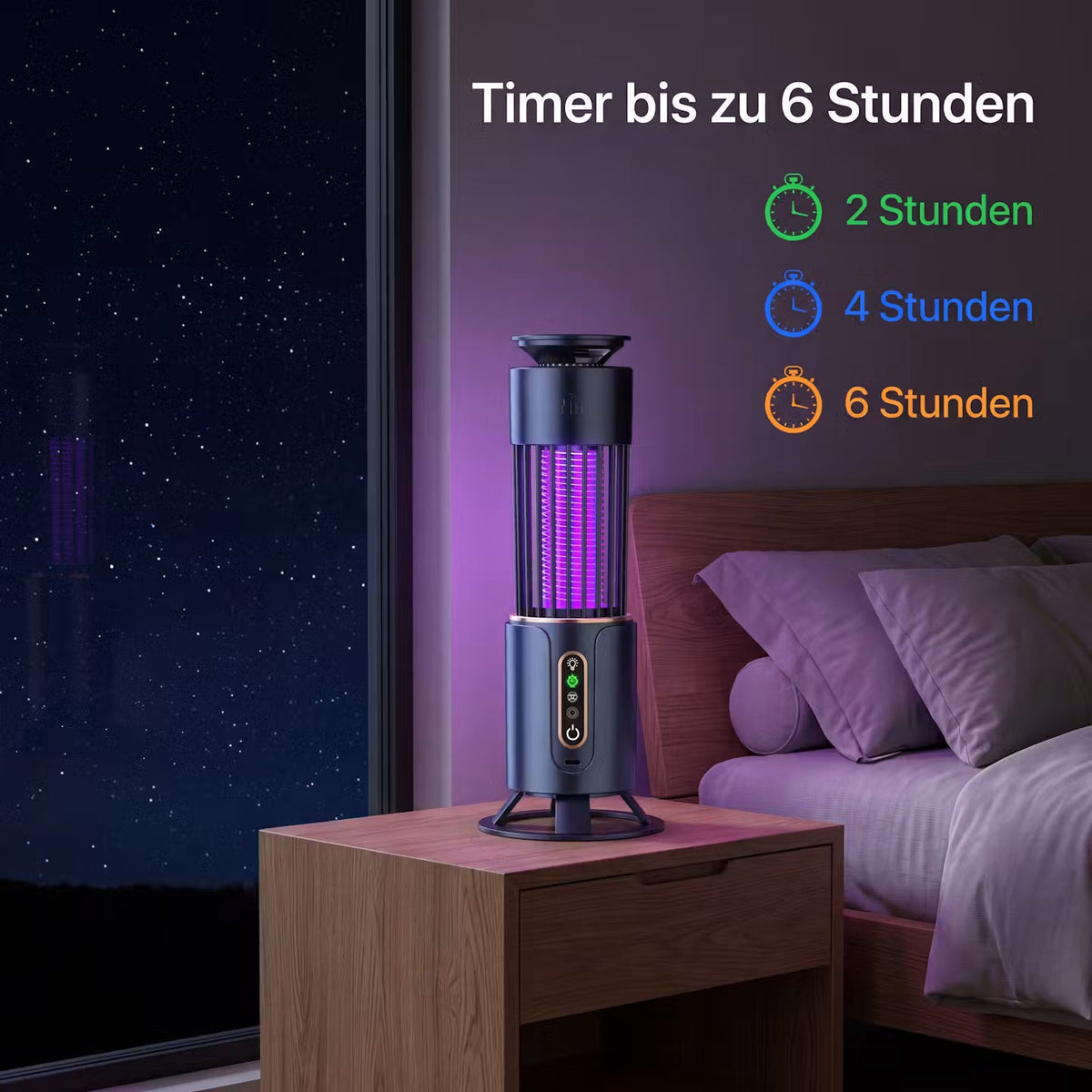 InsectGuard UV – Elektrische UV-Mückenfalle – Produktansicht 2