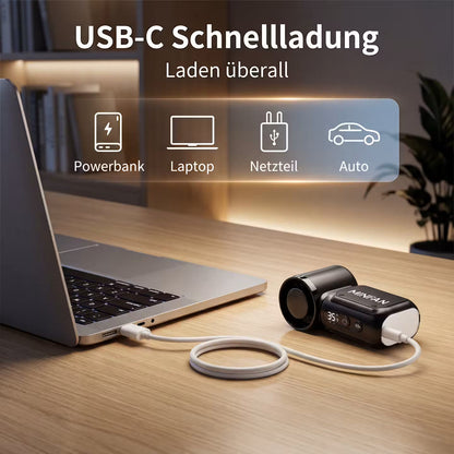 AeroFlow Ice – Handventilator mit Kühlfläche – Produktansicht 8