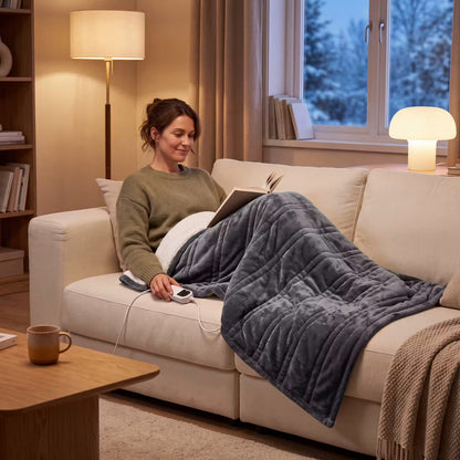 ThermoNest Cozy – Waschbare Heizdecke mit Thermostat – Produktansicht 5