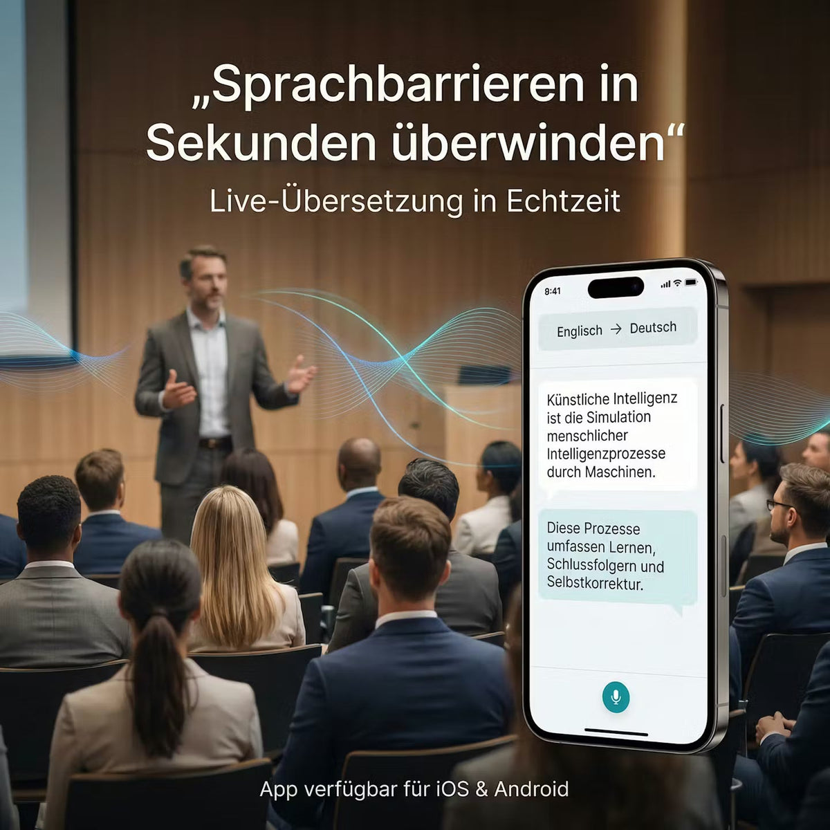 LinguaSonic AI – Übersetzer-Kopfhörer mit KI-Sprachassistenz – Produktansicht 9