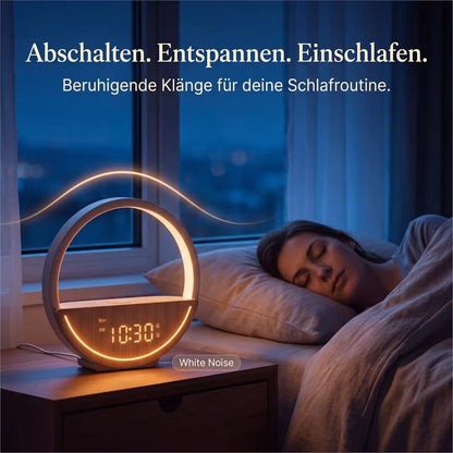 LumaRise Calm – Nachtlicht mit Wecker & Weißem Rauschen – Produktansicht 3