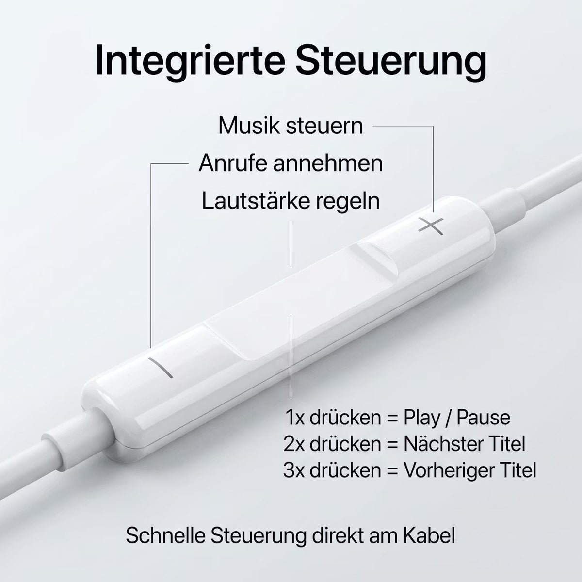 AudioSonic Cable – Kabel-Kopfhörer – Produktansicht 4