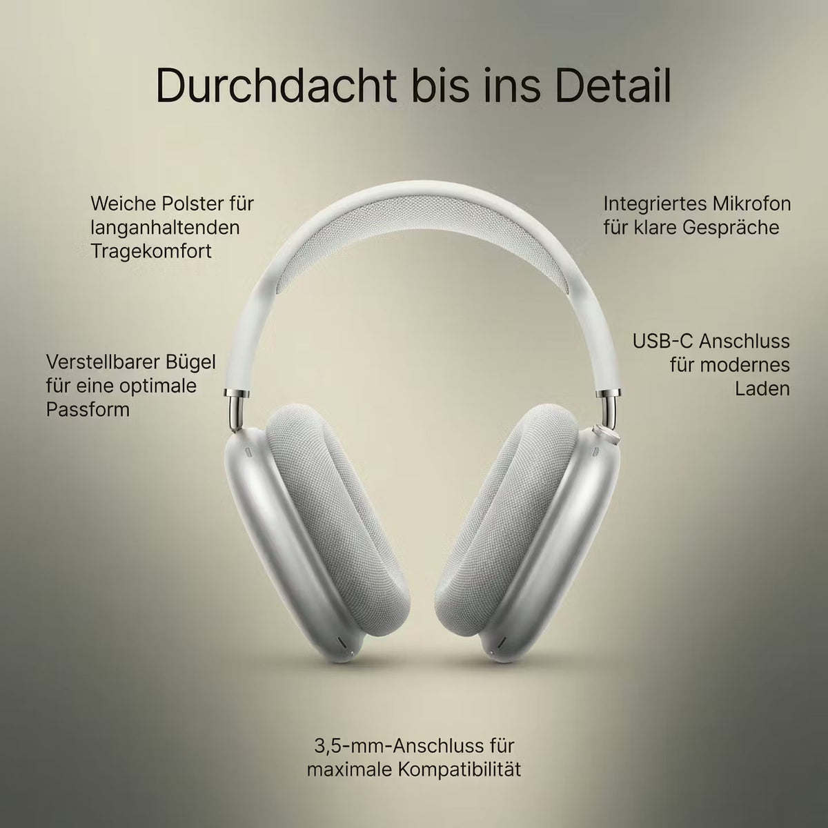 AudioSonic Max – Bluetooth-Kopfhörer – Produktansicht 6