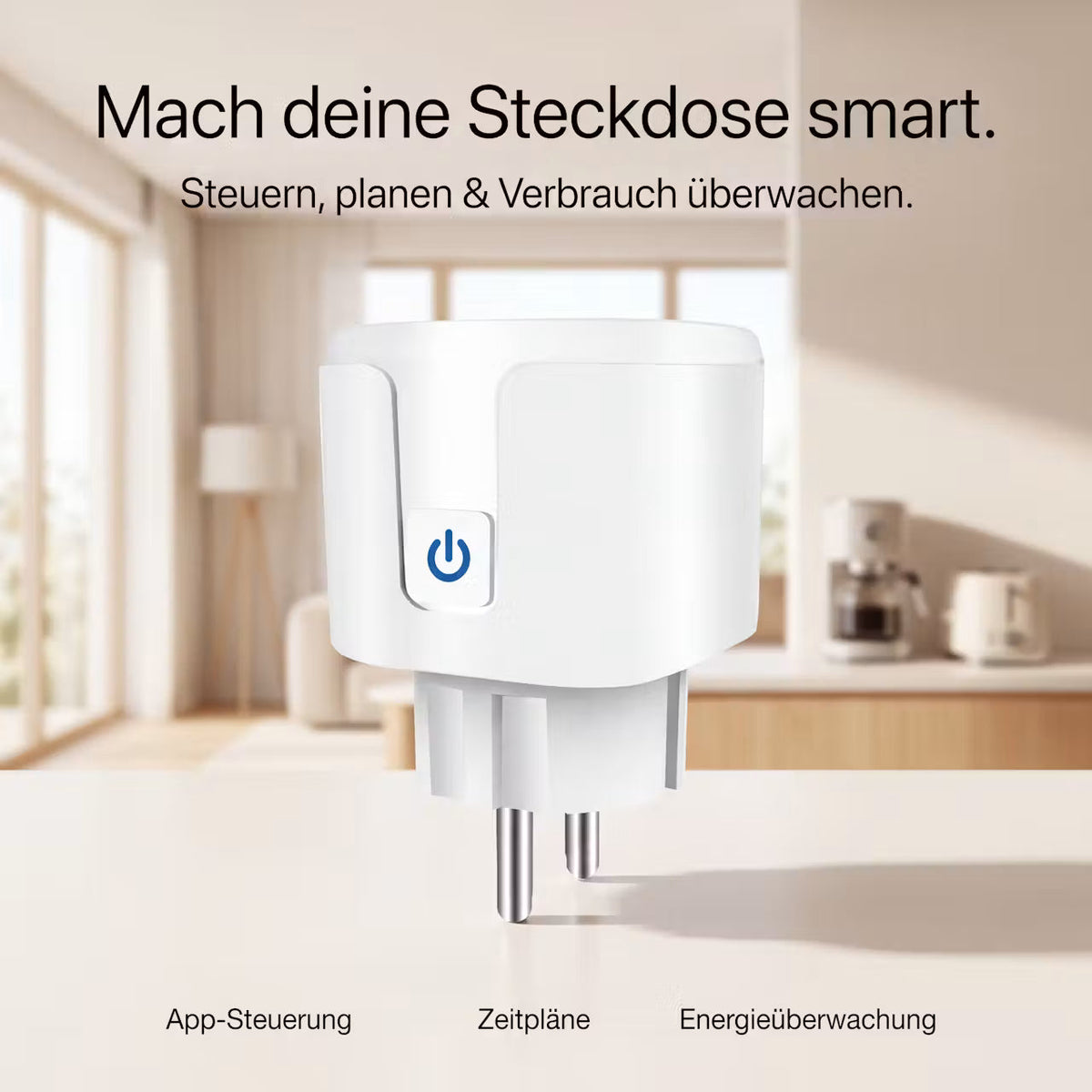 VoltLink Smart – WLAN-Steckdose mit 16 A – Produktansicht 3