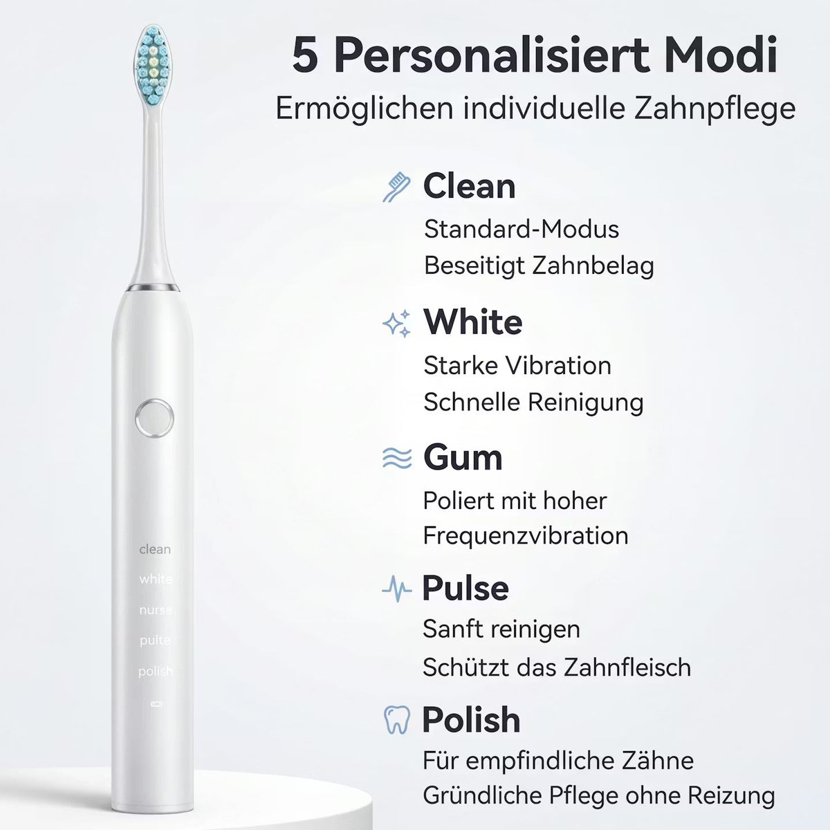 SonicSmile Pro – Zahnbürste & Munddusche – Produktansicht 8