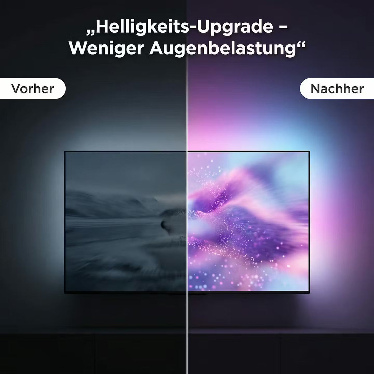 LumaSync TV – LED-TV-Hintergrundbeleuchtung – Produktansicht 3