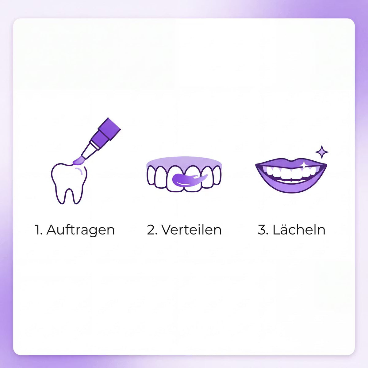 VioletGlow Pen V34 – Zahnpflegestift – Produktansicht 7
