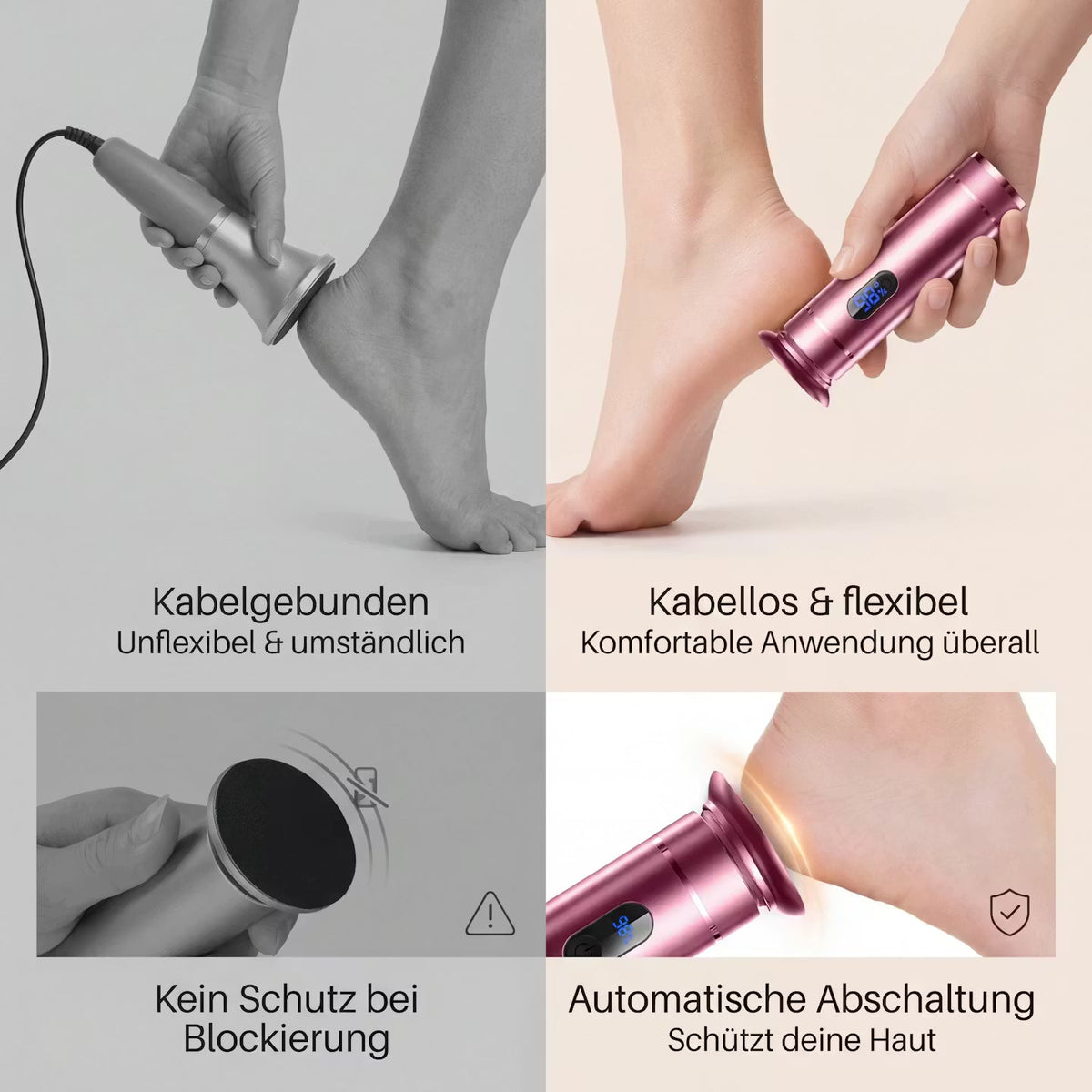 SilkStep – Elektrischer Hornhautentferner – Produktansicht 6