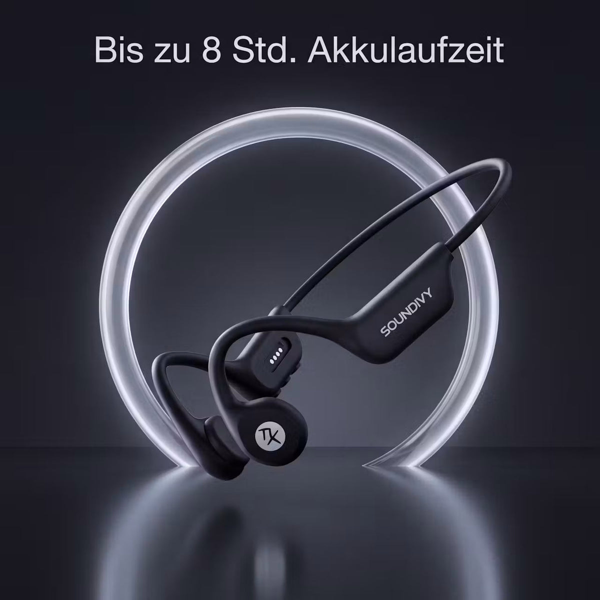 AudioSonic Aqua – Wasserdichte Kopfhörer zum Schwimmen – Produktansicht 8