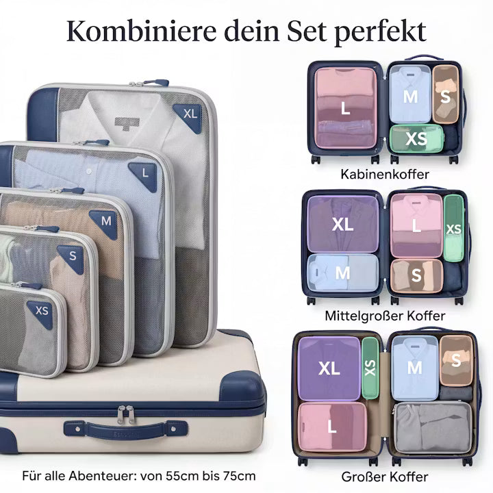 TravelNest Compress – Koffer-Organizer mit Kompression – Produktansicht 10