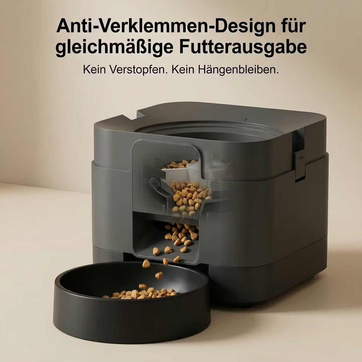 PawServe Smart – Futterautomat mit App-Steuerung – Produktansicht 6
