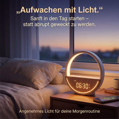 LumaRise Calm – Nachtlicht mit Wecker & Weißem Rauschen – Produktansicht 5
