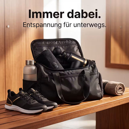 MuscleEase Pulse – Massagepistole mit 4 Aufsätzen – Produktansicht 3