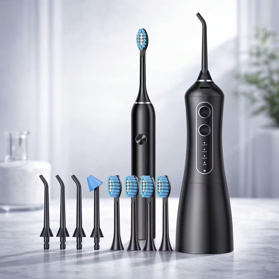 SONORIA™ SonicSmile Pro – Zahnbürste & Munddusche