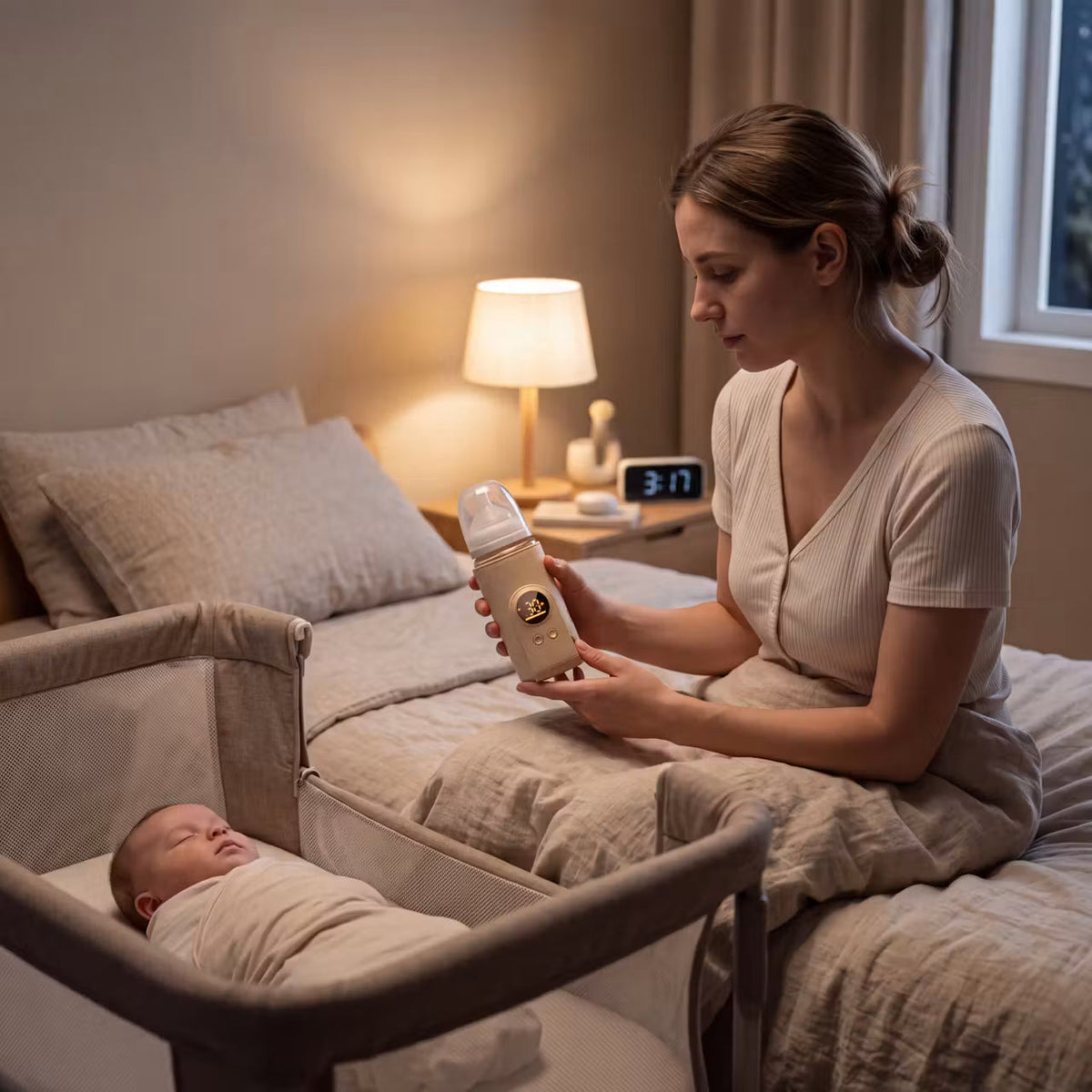 Nurtura Warm – Kabelloser Babyflaschenwärmer mit 6 Temperaturstufen – Produktansicht 8