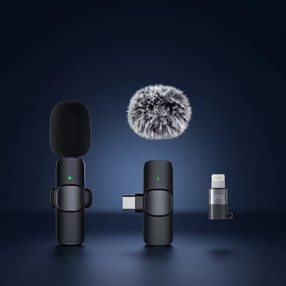 VoiceClip Mini – Kabelloses Ansteckmikrofon für iOS & Android – Produktansicht 18