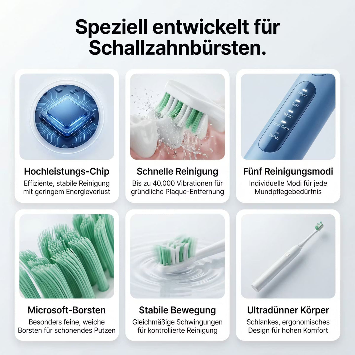 SonicSmile Pro – Zahnbürste & Munddusche – Produktansicht 12