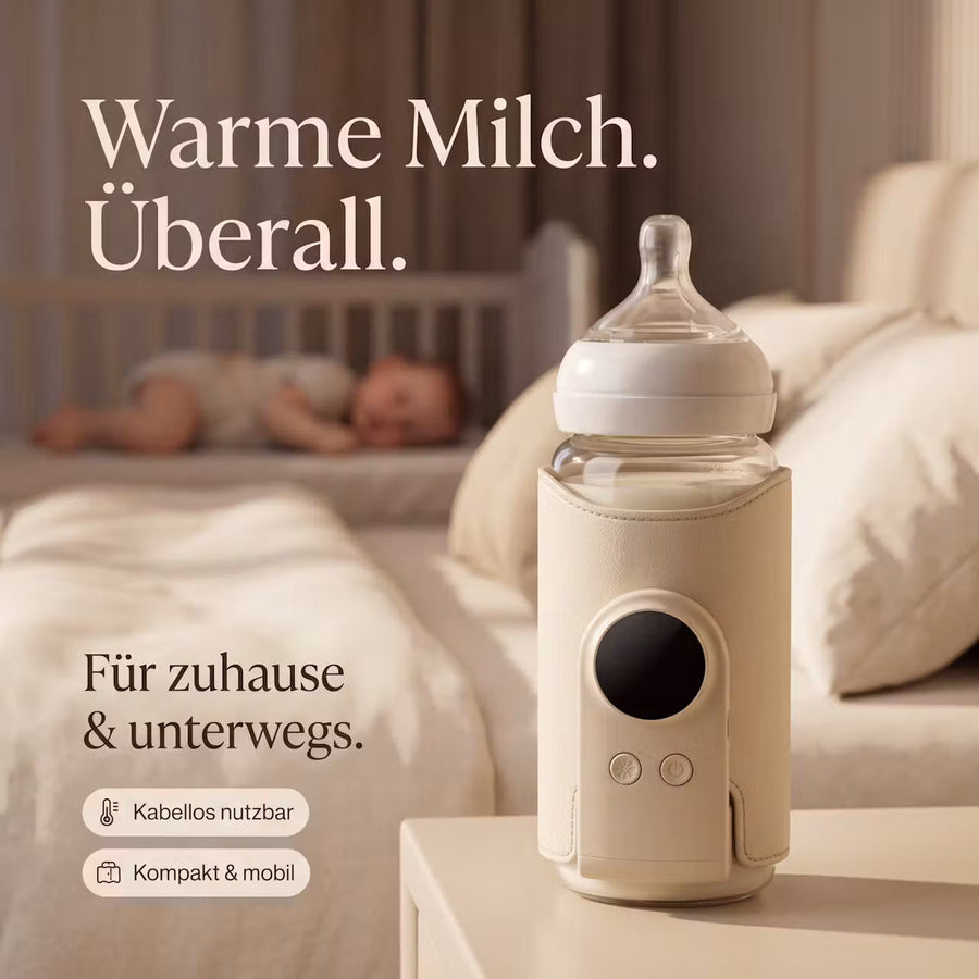 Nurtura Warm – Kabelloser Babyflaschenwärmer mit 6 Temperaturstufen